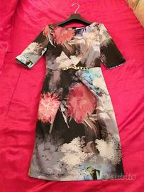 Abito fantasia floreale Sandro Ferrone