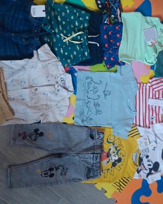 lotto primavera estate bambino 12 18 mesi