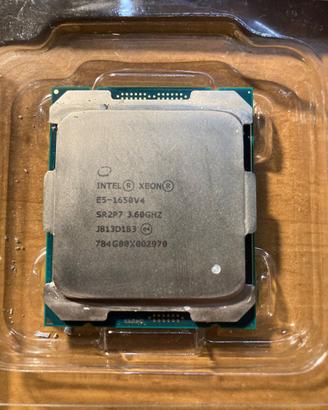 XEON E5-1650v4, 3,60-4,00 GHz