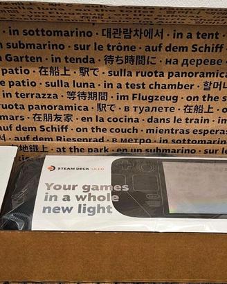 Steam Deck OLED 1 TB con custodia
