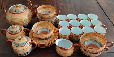 Set Tea/Caffè Giapponese 1000 Facce KUTAMI SATSUMA