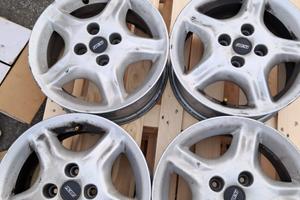 Quattro cerchi in lega di aluminio fiat punto