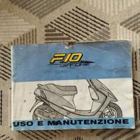 Malaguti F10 uso e manutenzione 