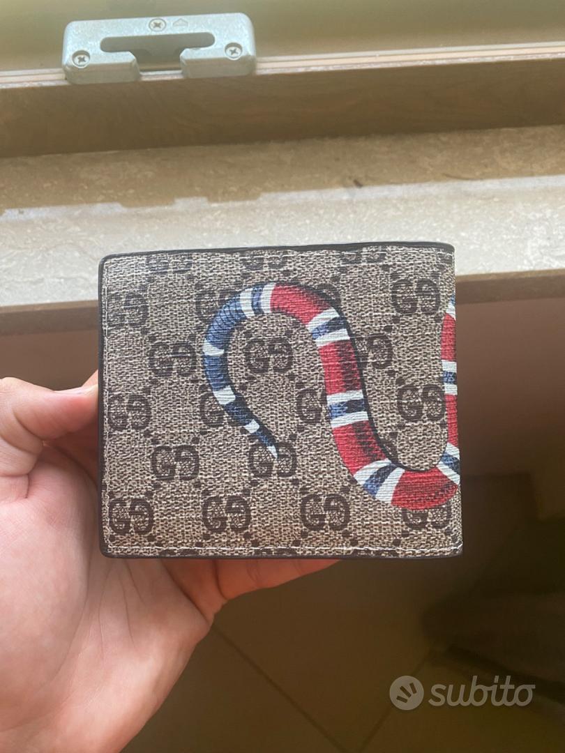 Portafoglio uomo gucci serpente shop
