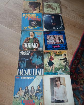 dischi vinile 45 giri cantanti uomini
