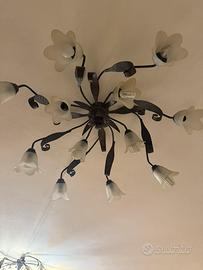 Coppia Lampadario vintage