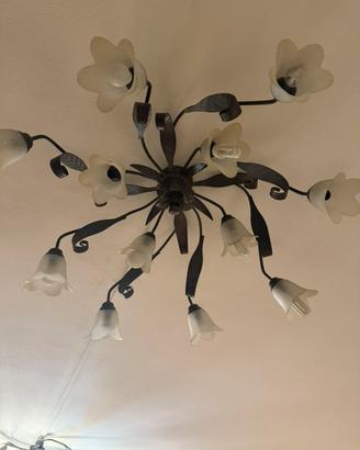 Coppia Lampadario vintage