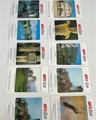 12 SCHEDE TELEFONICHE NUOVE TURISTICHE RARE