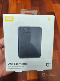 WD 4TB Western Digital Elements 