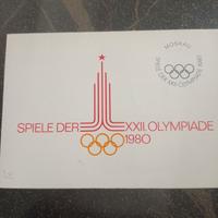francobolli DDR Giochi Olimpici 1980 - Mosca