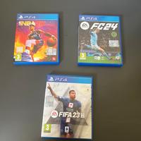 Giochi di vario tipo per playstation 4