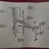 Panca multifunzione. 