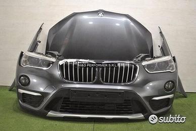 Bmw x1 f48 musata cofano paraurti fari led