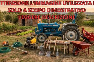 ATTREZZATURA AGIRCOLA E STRUMENTI PER CURA ORTO