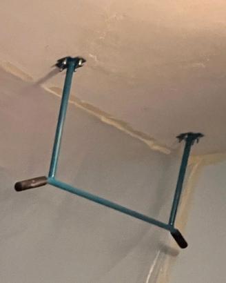 Barra per trazioni a soffitto artigianale