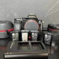 Sony A7s + Samyang Af 24mm 2.8 +4 Batterie +Carica