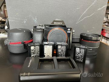 Sony A7s + Samyang Af 24mm 2.8 +4 Batterie +Carica