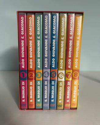 Il meglio di Aldo Giovanni e Giacomo - 8 DVD