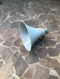 Tromba audio Geloso. Prodotto italiano