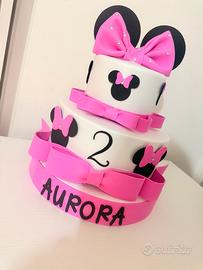 Torta scenografica compleanno Minnie