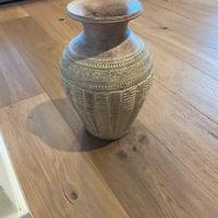 NUOVO Vaso terracotta decorato stile etrusco