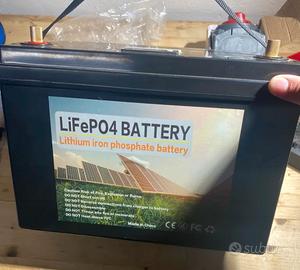 Batteria LifePo4 mai usata.