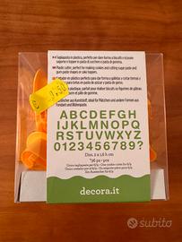 Taglia pasta alfabeto e numeri cake design