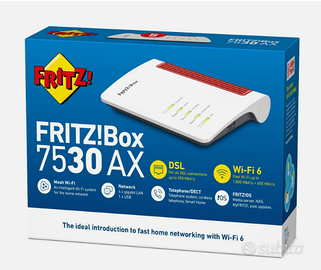 FRITZ!Box 7530 AX Wi-Fi 6 – come nuovo, completo
