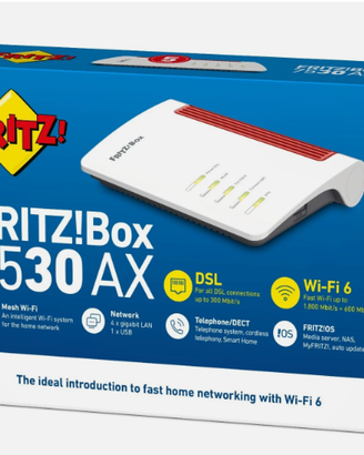 FRITZ!Box 7530 AX Wi-Fi 6 – come nuovo, completo