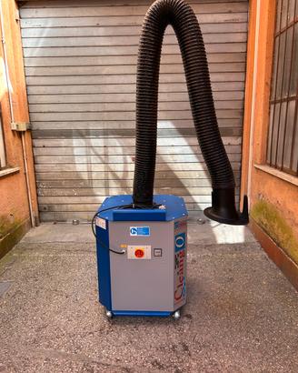 Aspiratore fumi da saldatura fabbro