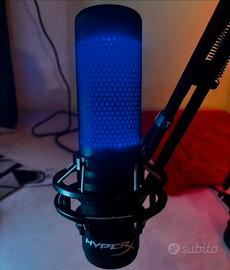 Microfono da Gaming Hyper QuadCast S