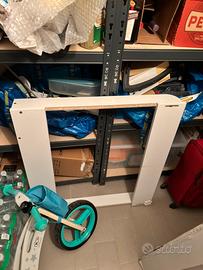adattatore fasciatoio  comò MALM IKEA in bianco