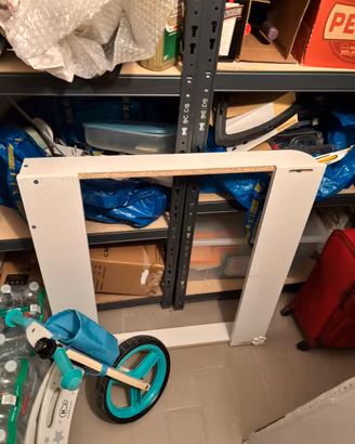 adattatore fasciatoio  comò MALM IKEA in bianco