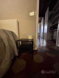COPPIA Comodini IKEA nero metallo