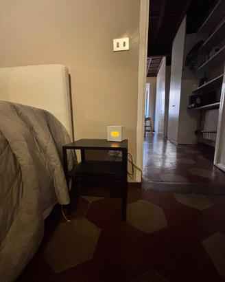 COPPIA Comodini IKEA nero metallo