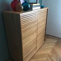 credenza in rovere 120x120x45 perfette condizioni