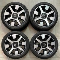 Cerchi 17 bicolore e pneumatici Citroen C3 2008