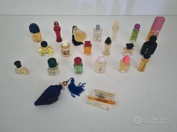 Lotto profumi mignon vintage 24 pezzi anni 90