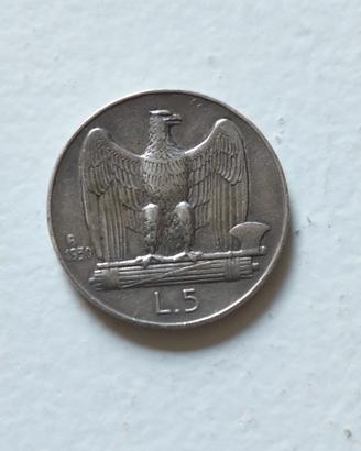 5 Lire "Aquilotto" 1930