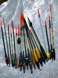 Galleggianti all’inglese piombati n’ 20 in tutto