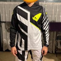 Tuta Cross Enduro+ Casco Cross +Stivali