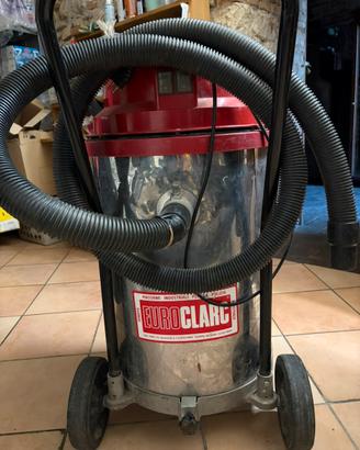 ASPIRATORE INDUSTRIALE EUROCLARC IN ACCIAIO INOX