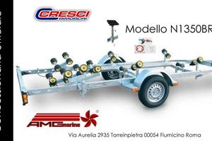 Rimorchio Cresci N1350BR AMG Marine