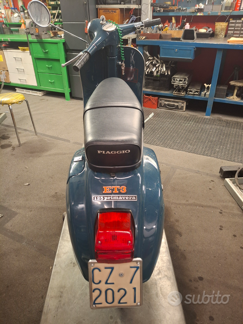 125 Et3 125 Primavera Prezzo VESPA Primavera ET3 125 JEANS Targa
