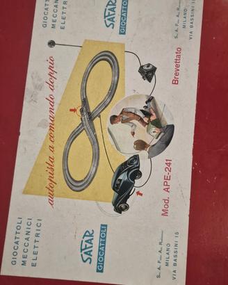 Autopista elettrica Safer mod. Ape 241 1947/49