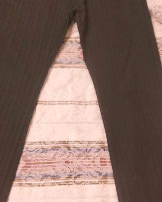 Pantaloni Armani Jeans color nero a righe