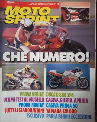 Rivista MOTOSPRINT numero 12 del 1992