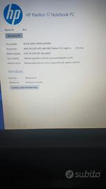 Hp pavilion 17 notebook 