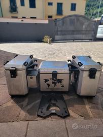 valigie e bauletto koboldBike bmw r1300 gs