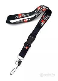 Toyota Yaris GR86 Gazoo Racing lanyard portachiavi